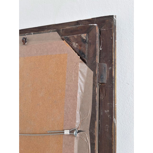 Antique French Giltwood Wall Mirror in Gold For Sale - Image 10 of 10