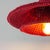 Small Red Layers Handmade Crochet Lamp by Com Raiz For Sale - Image 6 of 12