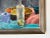 Black 70's Jam Pamhuis Mid-Century Still Life Oil on Canvas Painting For Sale - Image 8 of 12