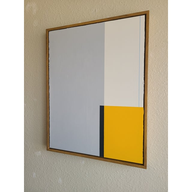 "Ode to John" Contemporary Modernist Oil Painting by Justin N. Kim For Sale - Image 4 of 5