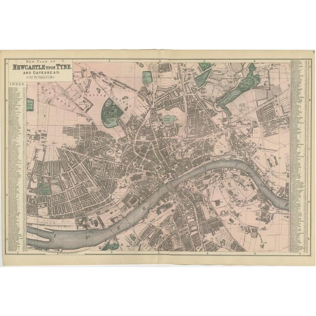 Victorian Newcastle Upon Tyne and Gateshead, 1885 For Sale - Image 9 of 9