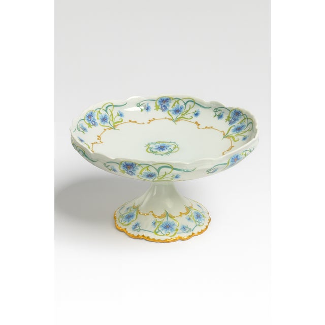 Porcelain Bleuet Dinner Service from Haviland Limoges, Late 19th Century, Set of 87 For Sale - Image 9 of 14