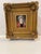 Paint Late 19th Century After Ambrozy Mieroszewski, Justyna Chopin in White Bonnet and Red Scarf, Portrait Miniature, Gilt Frame For Sale - Image 7 of 11