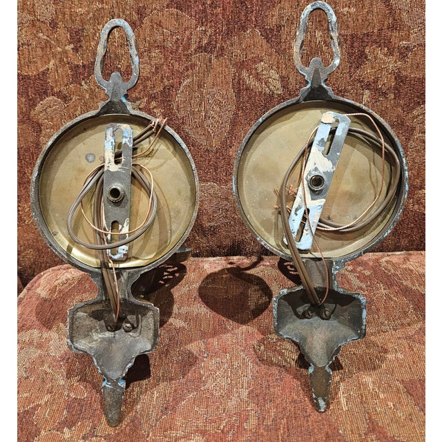 1920s Moe -Bridges Tudor Wall Sconces - a Pair For Sale - Image 15 of 15