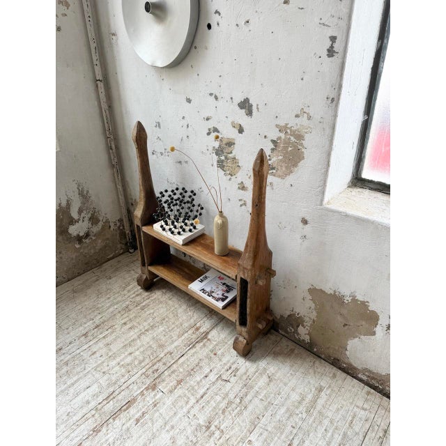 Afghan Brutalist Shelf, 1950s For Sale - Image 10 of 18