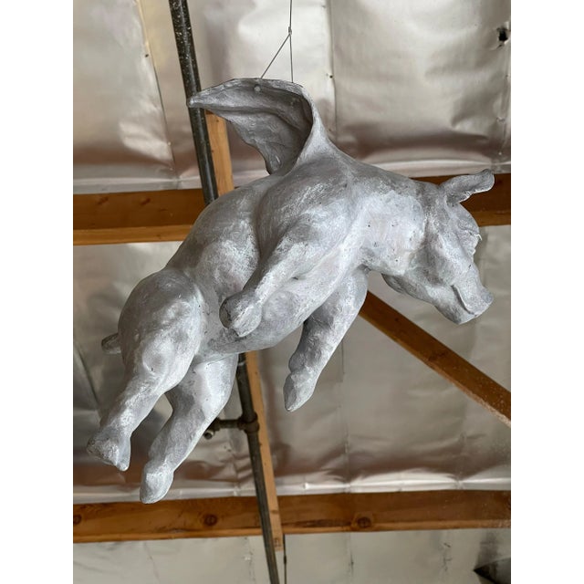 2014 "If Pigs Could Fly" by Giuseppe Palumbo Sculpture For Sale - Image 11 of 13