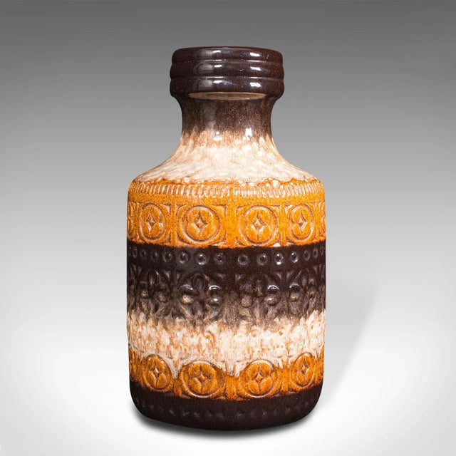 1960s 1960s Vintage German Ceramic Decorative Jug For Sale - Image 5 of 10