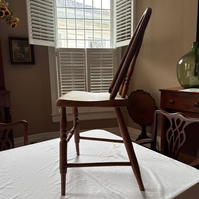 Antique Spindle / WIndsor Style Chair For Sale - Image 4 of 10
