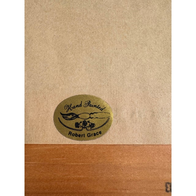 Vintage French Country Traditional Realism Floral Still Life Framed Original Oil Paintings, a Pair For Sale - Image 11 of 12