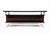 Mid-Century Modern Postmodern Italian Rosewood and Metal Writing Desk by Abbondinterni, 1970s For Sale - Image 3 of 18