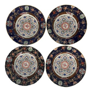 Signed Antique Ashworth Bros Ironstone Bowls-B2828 Circa 1860, Set of 4 For Sale