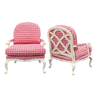 Late 20th Century Brandy Wine Designs/Calico Corners French Country Chairs - A Pair For Sale