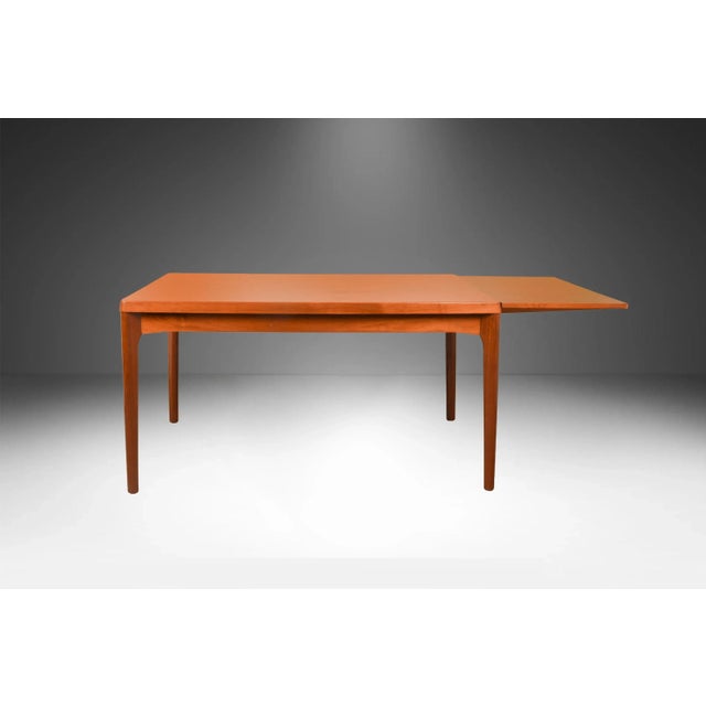 Mid-Century Modern Mid 20th Century Danish Modern Teak Extendable Dining Table Vejle Stole Møbelfabrik For Sale - Image 3 of 13