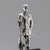 Antique 20th Century English Silver Fisherman Statue on Granite Base, 1902 For Sale - Image 11 of 14