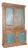 Early 19th Century Original Painted Swedish Tall Pine Cabinet For Sale