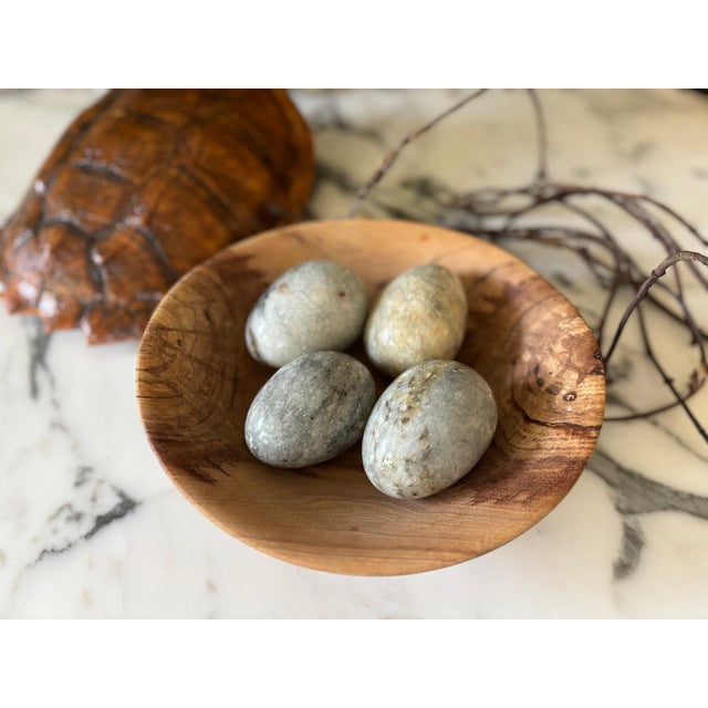 Vintage Marble Eggs - Set of 4 For Sale - Image 4 of 8