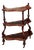Louis Philippe Walnut and Burr Walnut Shelf For Sale
