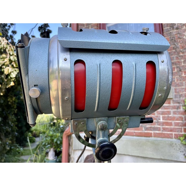 Vintage Mid Century Modern Italian Studio Light Industria Fototecnica Firenze Italy For Sale - Image 18 of 18