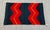 2010s 1ft 11in × 3ft 7in Southwestern Flat Weave Zigzag Area Rug For Sale - Image 5 of 12