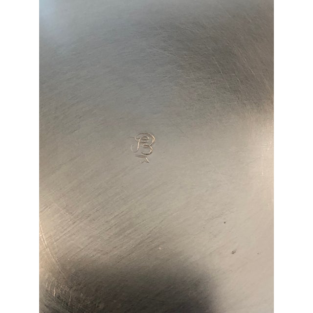Mid-Century Modern 1940s Fluted Silverplate Bowl For Sale - Image 3 of 8