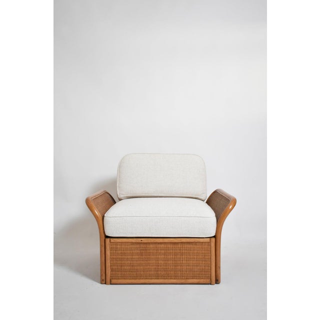 Wicker Armchairs, 1970s, Set of 2 For Sale - Image 3 of 6