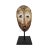 Tribal Mid 20th Century Vintage Small Passport Lega Mask on Stand For Sale - Image 3 of 3