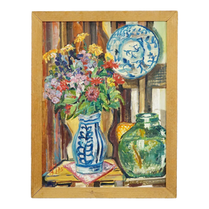 Impressionistic Still Live Oil Painting, Alexander Michael 1975