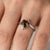 Contemporary Heart Cut Brown Gemstone Ring, Smoky Topaz 925 Silver Ring Us 7 For Sale - Image 3 of 5