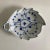 Royal Copenhagen Ceramic Leaf Dish - Blue Fluted Half Lace Border (No Trim) Pattern – 20th Century - 9" For Sale - Image 9 of 10