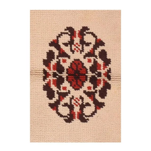 Tribal Semi Antique Tribal Turkish Rug-2′6″ × 4′6″ For Sale - Image 3 of 4