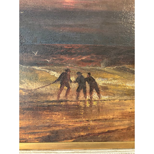 Late 19th Century Large Oil Painting by Famed Historical Seascape Painter F. D. Briscoe For Sale - Image 4 of 10