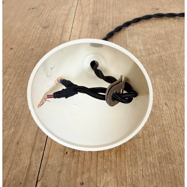 Vintage Glass Ceiling Light, 1970s For Sale - Image 13 of 17