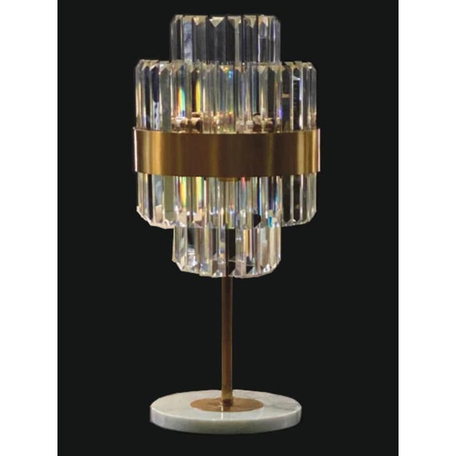 Collection Minerva Chandelier in Metal and Crystal by Jago For Sale - Image 12 of 17