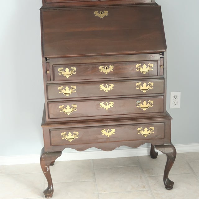 1990s Ethan Allen Court Secretary Desk Chairish