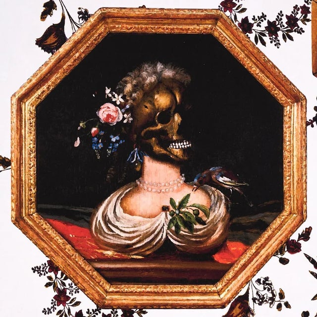 Schumacher Schumacher x Johnson Hartig Le Grand Tour Wallpaper in Floral For Sale - Image 4 of 5