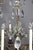 Metal Louis XV Gilded Wrought Iron and Rock Crystal Chandelier For Sale - Image 7 of 11