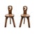 Vintage Brutalist Side Chairs in Elm, 1950, Set of 2 For Sale - Image 10 of 10