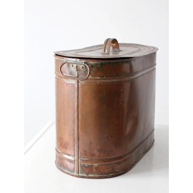 Antique Copper Boiler For Sale - Image 11 of 12