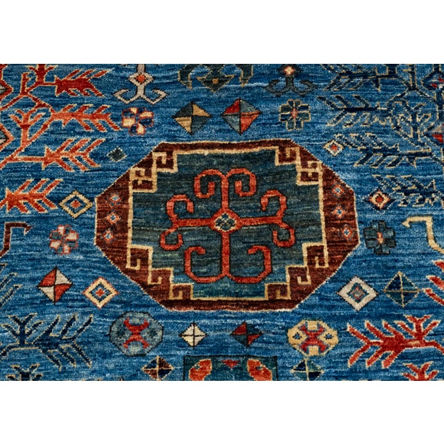 Oriental Handmade Runner Rug 5' x 10'7" #17011 For Sale In Houston - Image 6 of 8