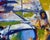 Promise of Spring Eagle San Francisco Abstract Expressionist Oil on Canvas A dynamic figurative abstract painting of an...