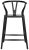 NOIR Zola Counter Stool, Charcoal Black For Sale In Los Angeles - Image 6 of 9