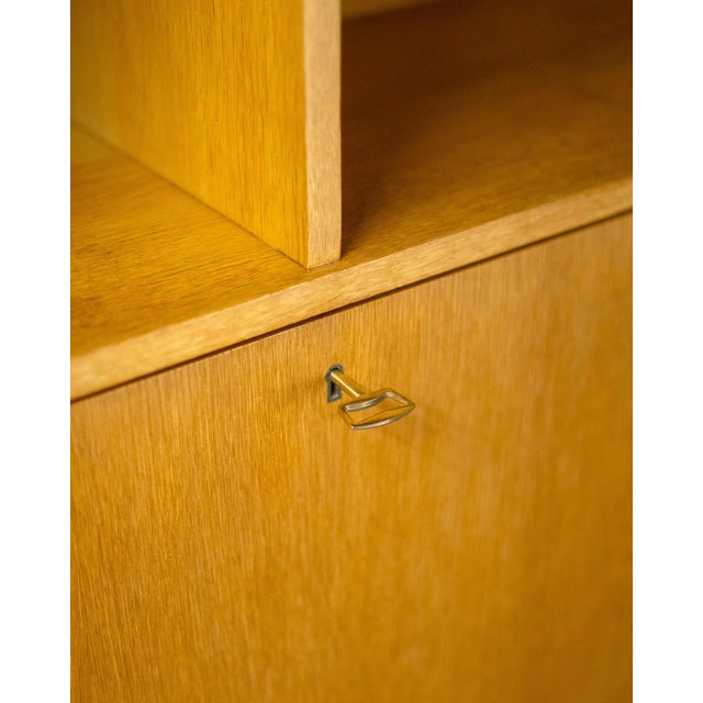 Mid-Century Modern Oak Highboard by Marian Gravińsky for Ikea, 1960s For Sale - Image 10 of 12