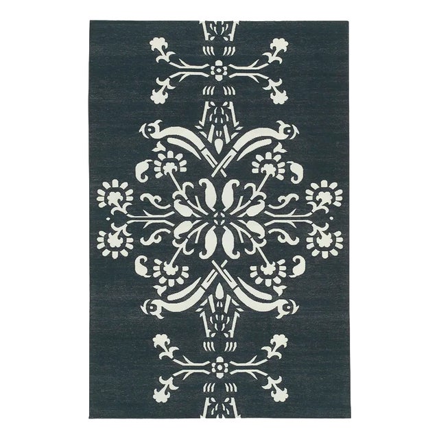 Vintage Flatweave Dhurrie Rug For Sale