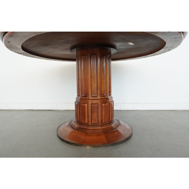 John Widdicomb Co. Pedestal Table For Sale In Austin - Image 6 of 11