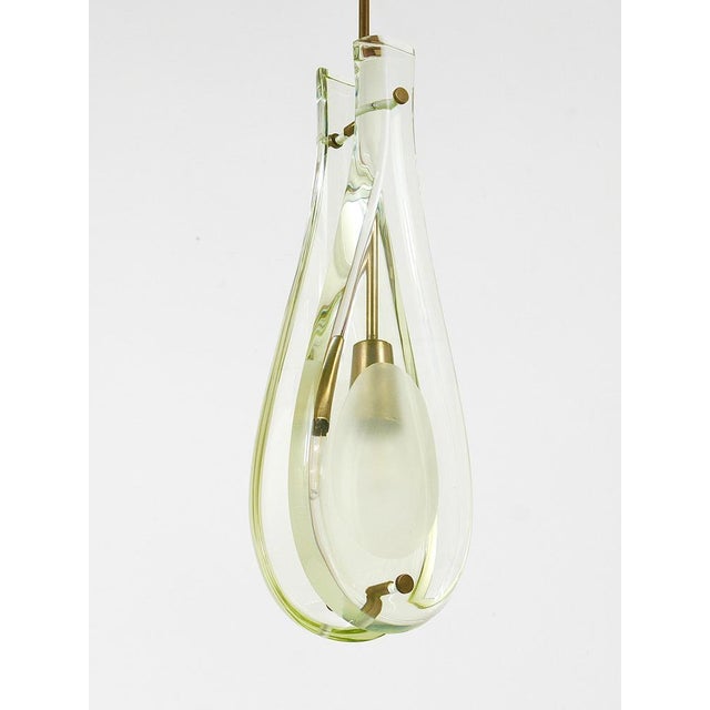 Model 2259 Drop Pendant Lamp attributed to Max Ingrand for Fontana Arte, Italy, 1960s For Sale - Image 18 of 18