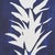 Abstract Sample - Schumacher x BACKDROP White Lotus Wallpaper in Cobalt For Sale - Image 3 of 5