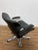 Metal Ca. 1970s Giovanni Offredi for Saporiti Italia "Ondo" Executive Leather Desk Chair For Sale - Image 7 of 12