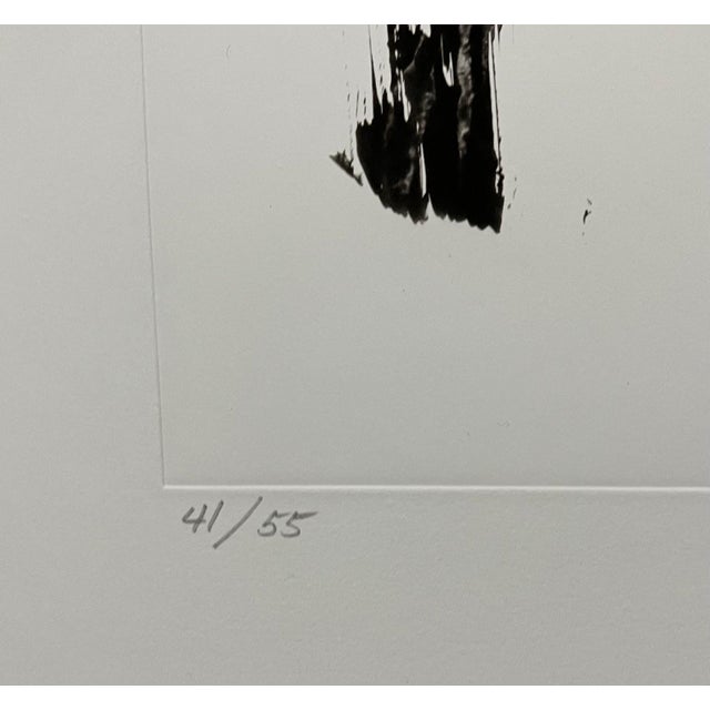 Chihung Yang, Abstract Expressionist Taiwanese Etching Chihung Yang Chinese Calligraphy Art, 2014 For Sale - Image 4 of 8