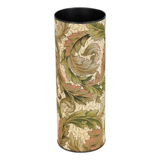 Acanthus & Lily Summer Tapestry Umbrella Stand For Sale