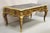 Late 20th Century French Louis XV Style Figural Bronze Ormolu Leather Top Bureau Plat Writing Desk For Sale - Image 11 of 12